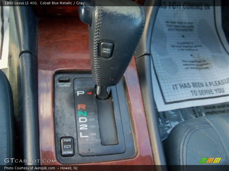 Cobalt Blue Metallic / Gray 1990 Lexus LS 400
