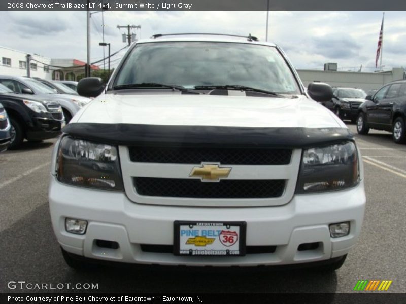 Summit White / Light Gray 2008 Chevrolet TrailBlazer LT 4x4