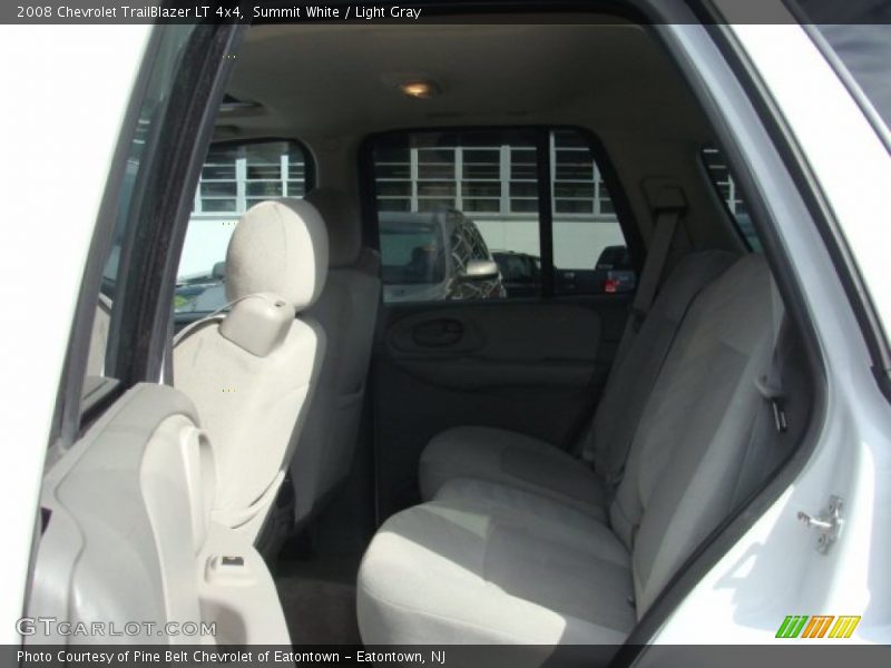 Summit White / Light Gray 2008 Chevrolet TrailBlazer LT 4x4