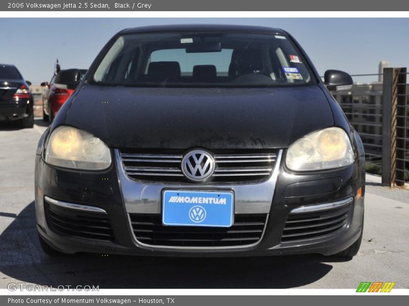 Black / Grey 2006 Volkswagen Jetta 2.5 Sedan