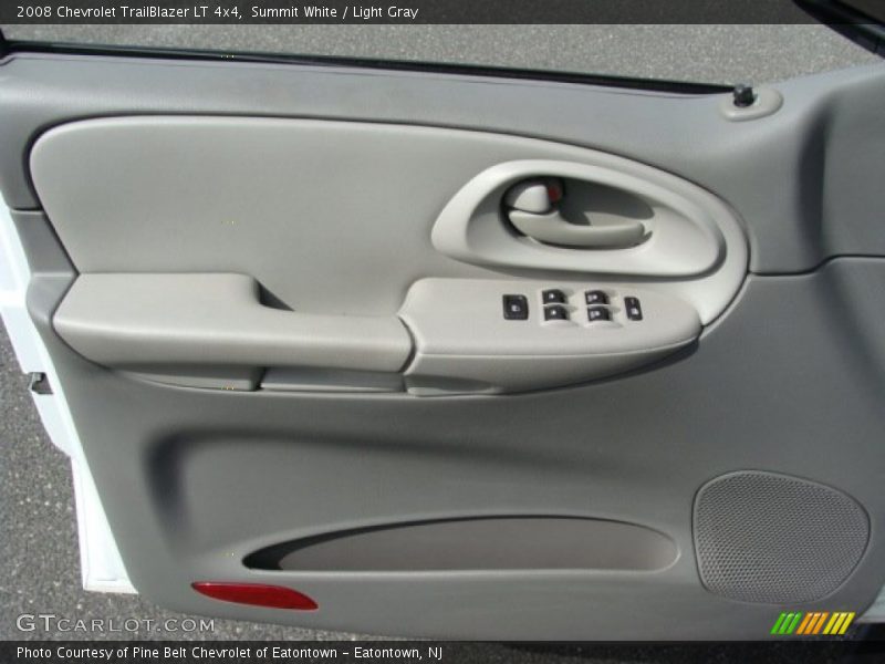 Summit White / Light Gray 2008 Chevrolet TrailBlazer LT 4x4