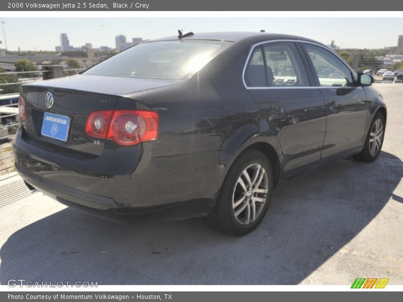 Black / Grey 2006 Volkswagen Jetta 2.5 Sedan