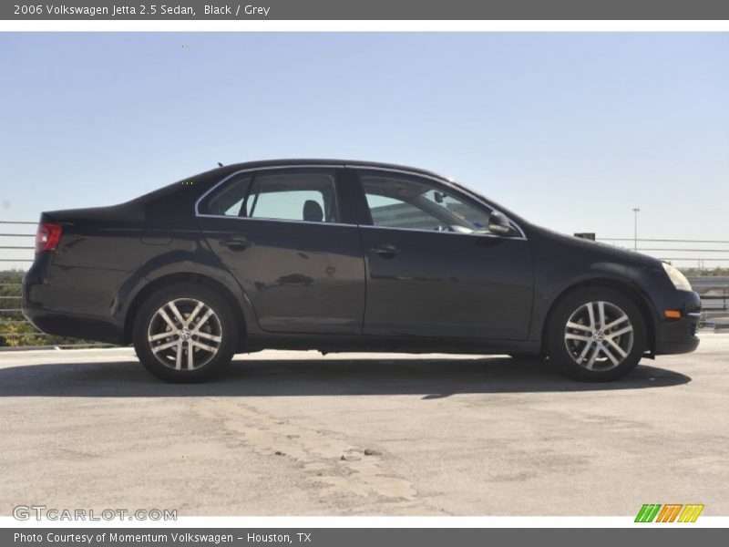 Black / Grey 2006 Volkswagen Jetta 2.5 Sedan