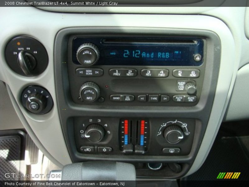 Summit White / Light Gray 2008 Chevrolet TrailBlazer LT 4x4