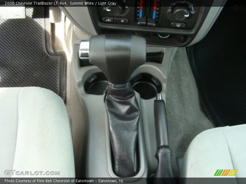 Summit White / Light Gray 2008 Chevrolet TrailBlazer LT 4x4