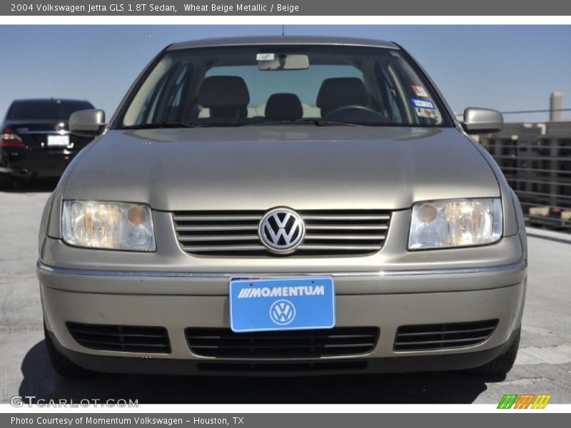 Wheat Beige Metallic / Beige 2004 Volkswagen Jetta GLS 1.8T Sedan