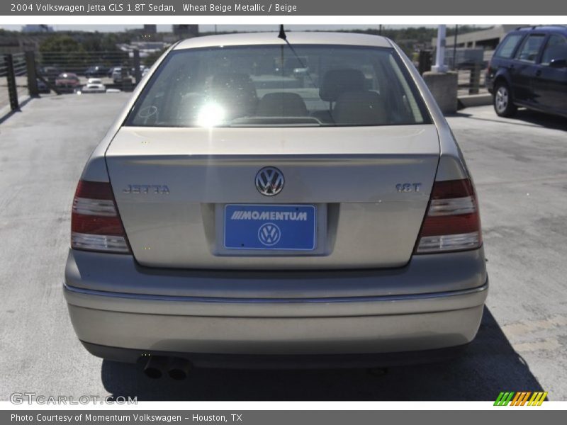 Wheat Beige Metallic / Beige 2004 Volkswagen Jetta GLS 1.8T Sedan