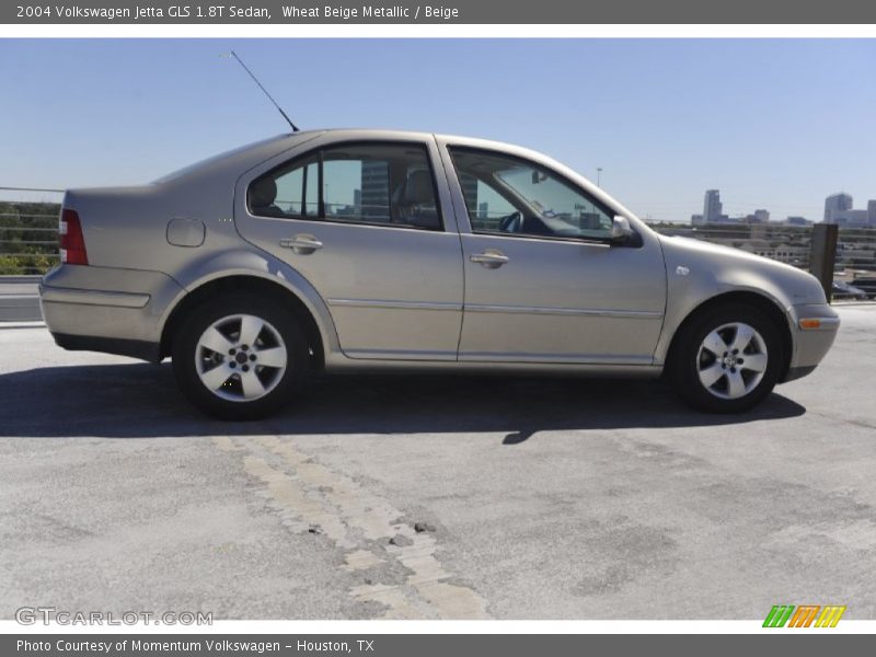 Wheat Beige Metallic / Beige 2004 Volkswagen Jetta GLS 1.8T Sedan