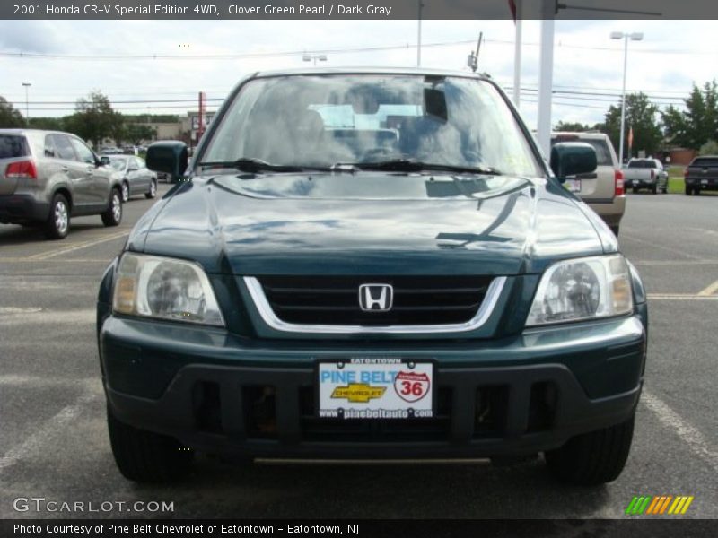 Clover Green Pearl / Dark Gray 2001 Honda CR-V Special Edition 4WD