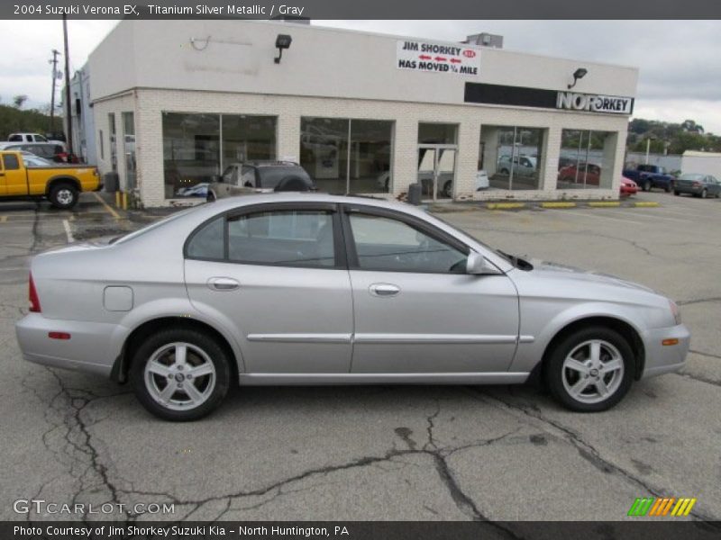 Titanium Silver Metallic / Gray 2004 Suzuki Verona EX