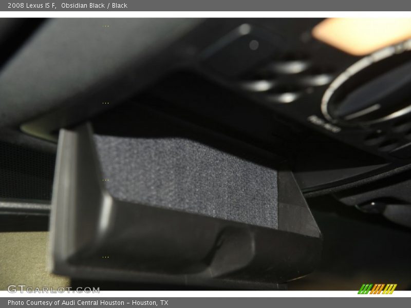 Obsidian Black / Black 2008 Lexus IS F