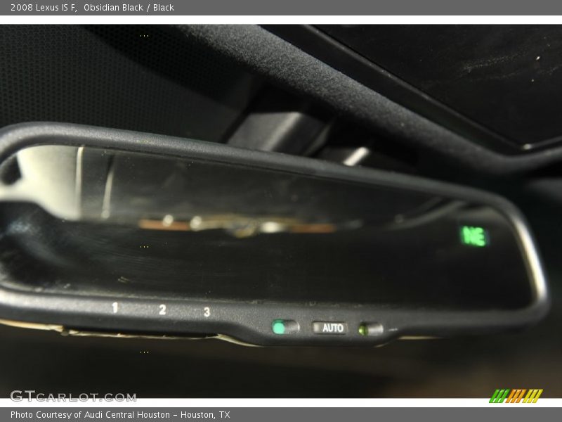 Obsidian Black / Black 2008 Lexus IS F