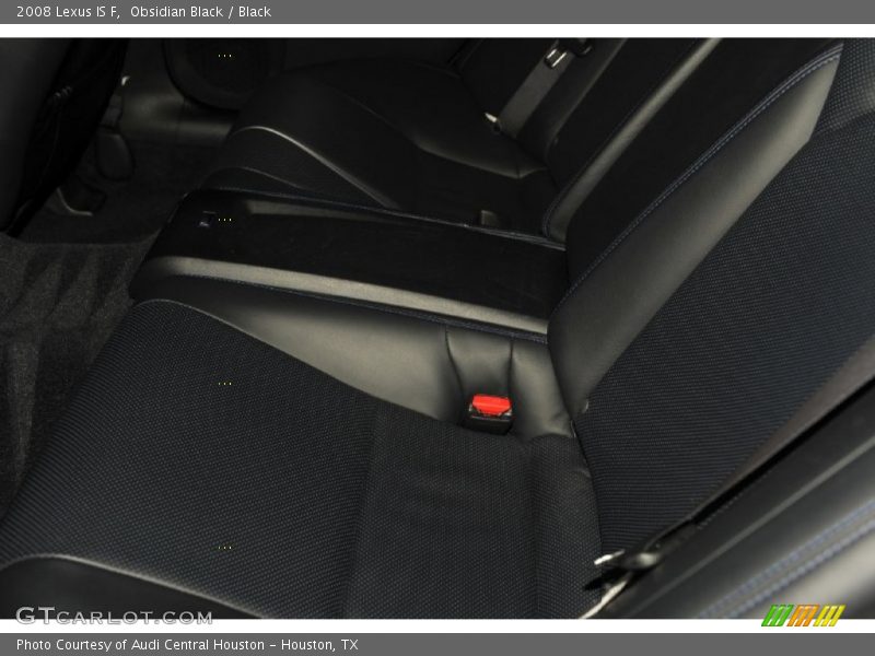 Obsidian Black / Black 2008 Lexus IS F