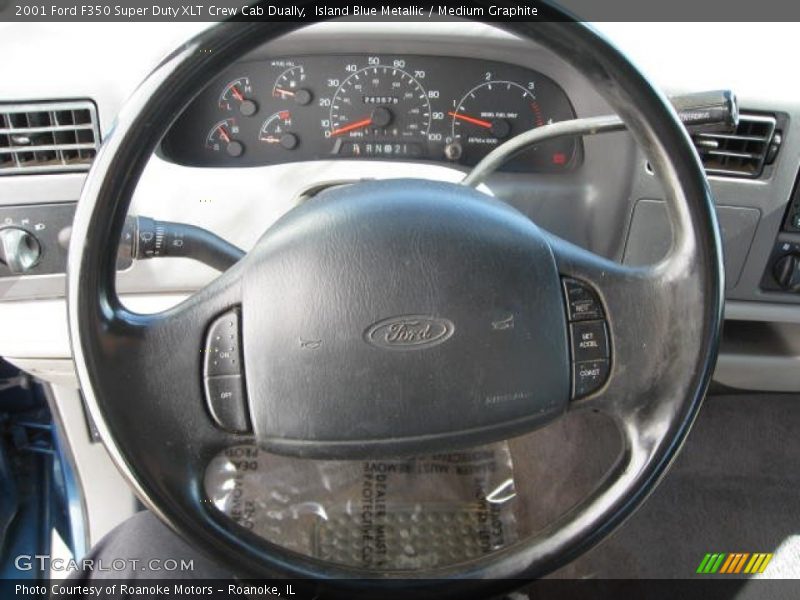  2001 F350 Super Duty XLT Crew Cab Dually Steering Wheel