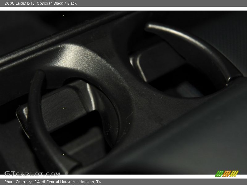Obsidian Black / Black 2008 Lexus IS F