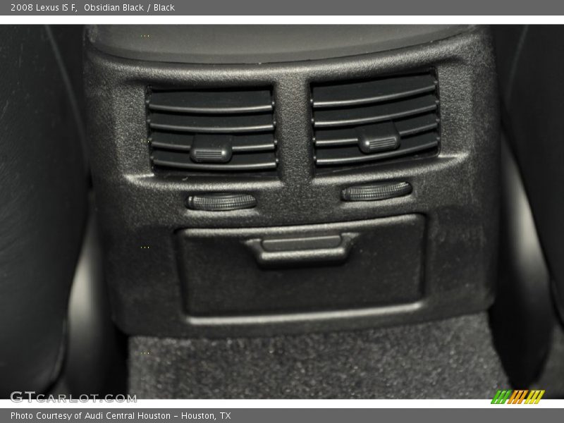 Obsidian Black / Black 2008 Lexus IS F