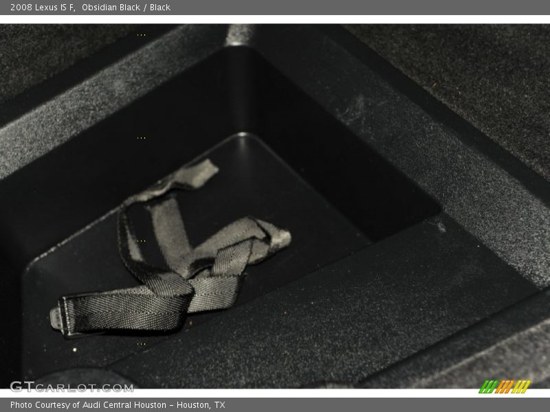 Obsidian Black / Black 2008 Lexus IS F