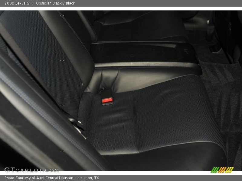 Obsidian Black / Black 2008 Lexus IS F