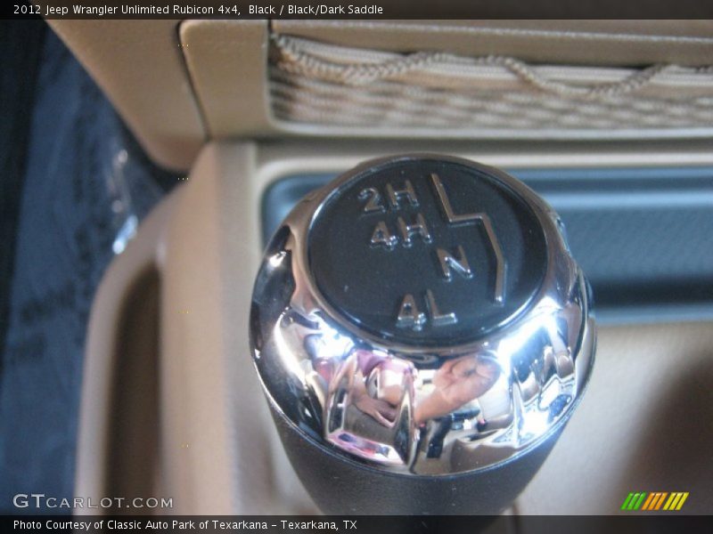 Black / Black/Dark Saddle 2012 Jeep Wrangler Unlimited Rubicon 4x4