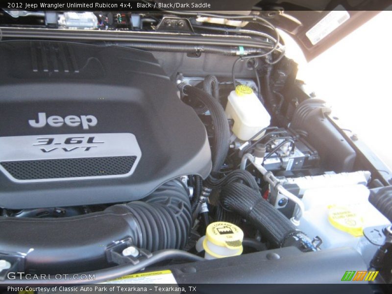 Black / Black/Dark Saddle 2012 Jeep Wrangler Unlimited Rubicon 4x4
