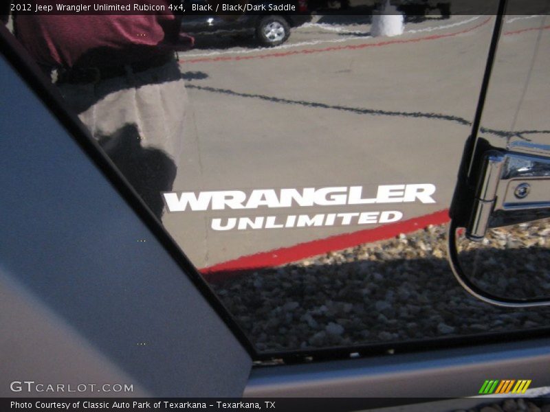 Black / Black/Dark Saddle 2012 Jeep Wrangler Unlimited Rubicon 4x4