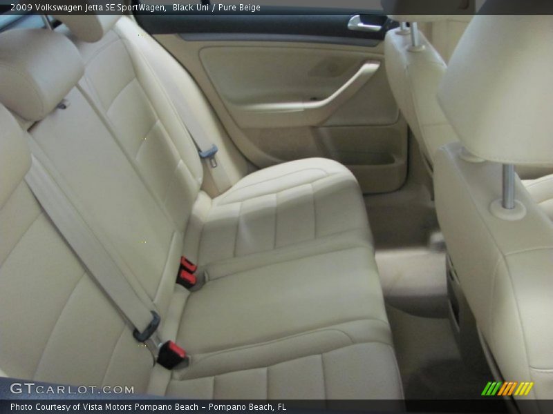 Black Uni / Pure Beige 2009 Volkswagen Jetta SE SportWagen