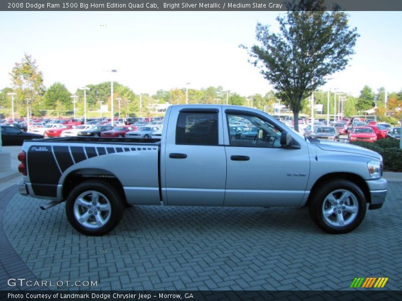 2008 Ram 1500 Big Horn Edition Quad Cab Bright Silver Metallic