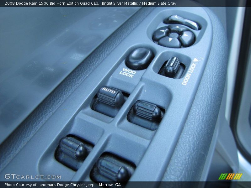 Controls of 2008 Ram 1500 Big Horn Edition Quad Cab