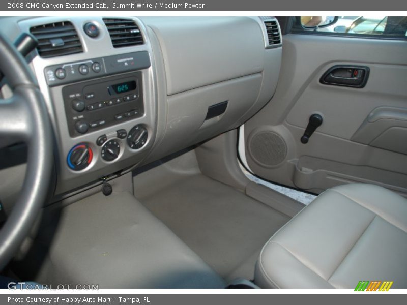 Summit White / Medium Pewter 2008 GMC Canyon Extended Cab
