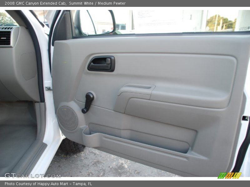 Summit White / Medium Pewter 2008 GMC Canyon Extended Cab