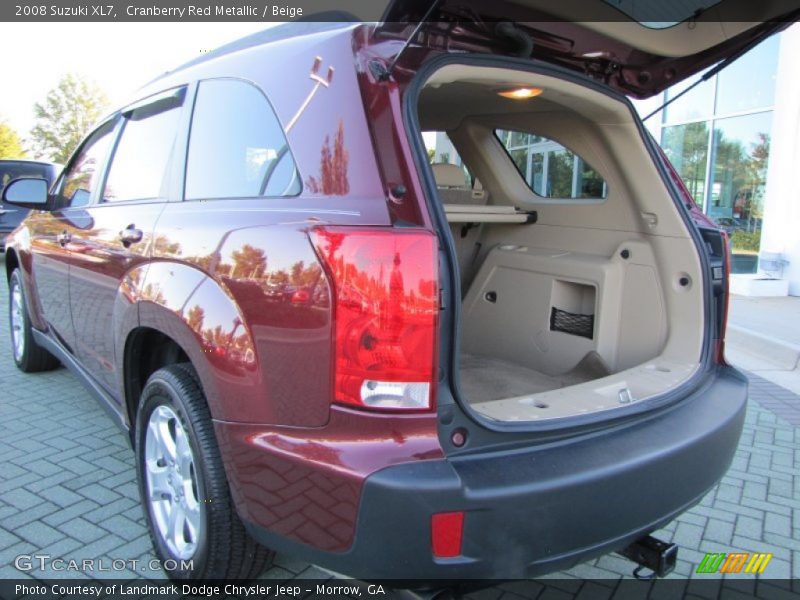 Cranberry Red Metallic / Beige 2008 Suzuki XL7