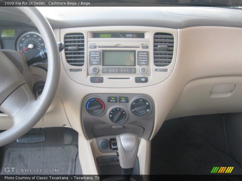 Cashmere Beige / Beige 2009 Kia Rio LX Sedan