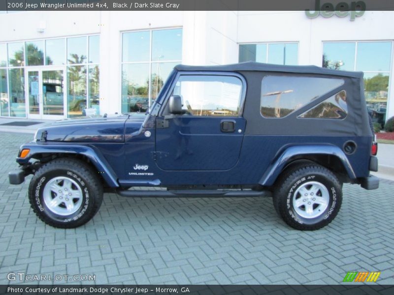 Black / Dark Slate Gray 2006 Jeep Wrangler Unlimited 4x4