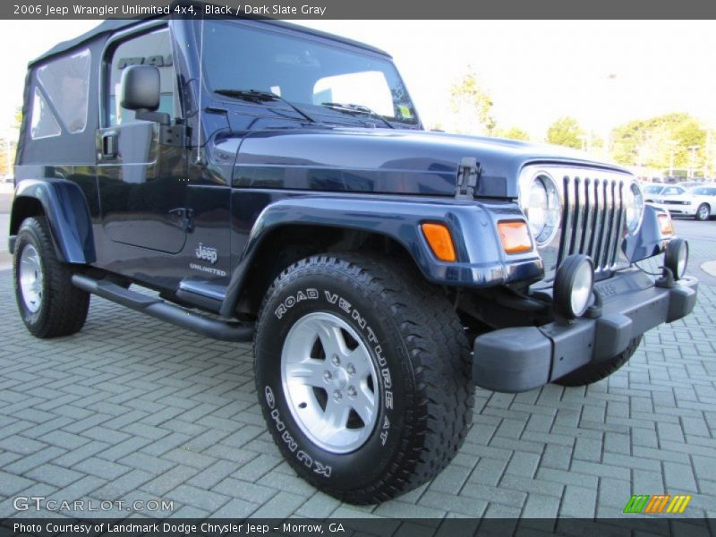 Black / Dark Slate Gray 2006 Jeep Wrangler Unlimited 4x4