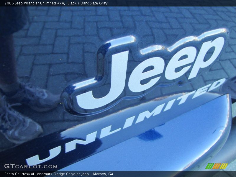 Black / Dark Slate Gray 2006 Jeep Wrangler Unlimited 4x4