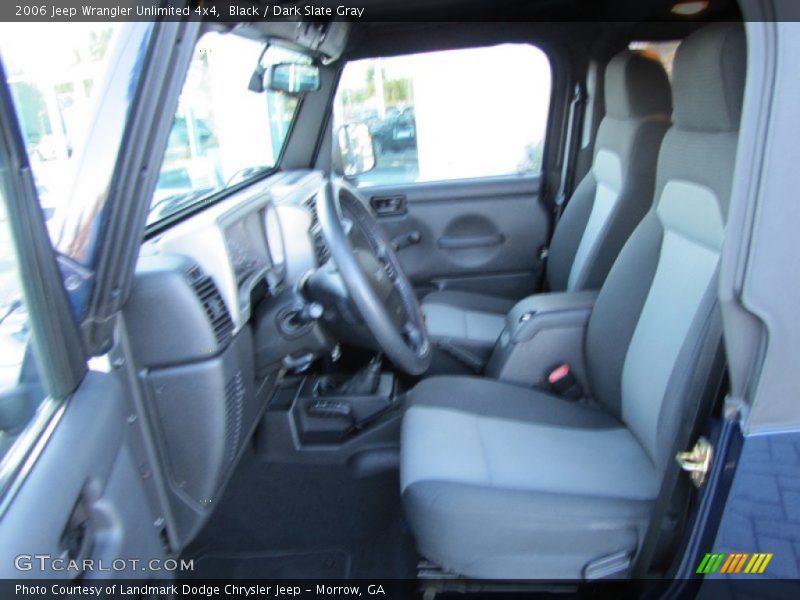 Black / Dark Slate Gray 2006 Jeep Wrangler Unlimited 4x4