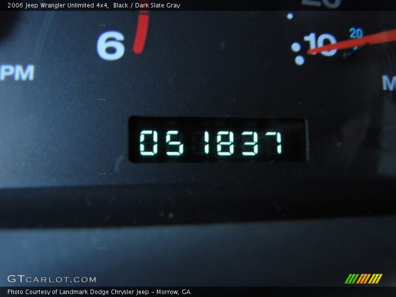 Black / Dark Slate Gray 2006 Jeep Wrangler Unlimited 4x4