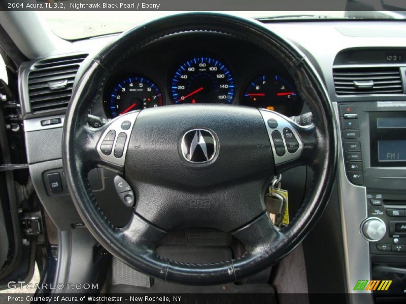 Nighthawk Black Pearl / Ebony 2004 Acura TL 3.2