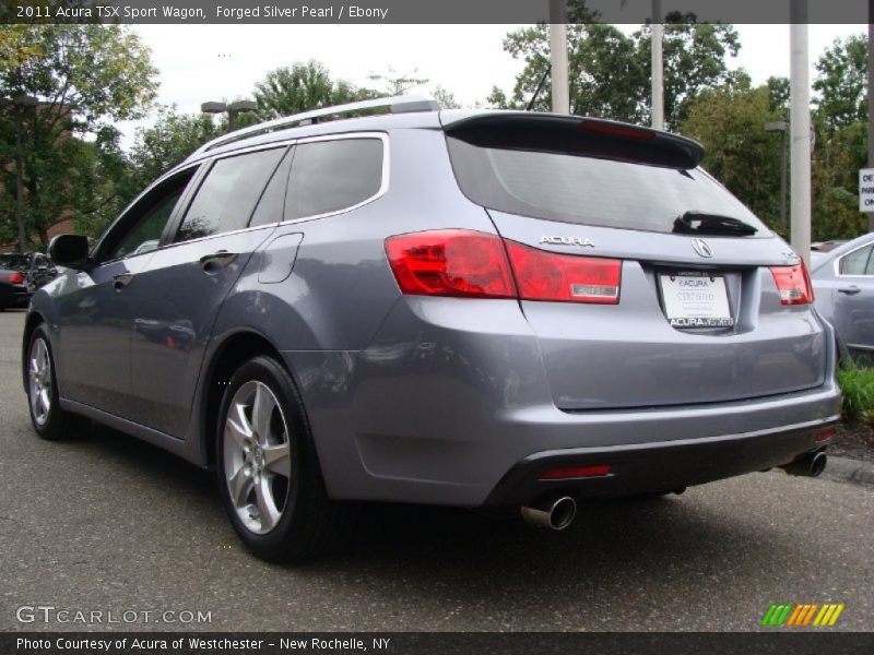 Forged Silver Pearl / Ebony 2011 Acura TSX Sport Wagon