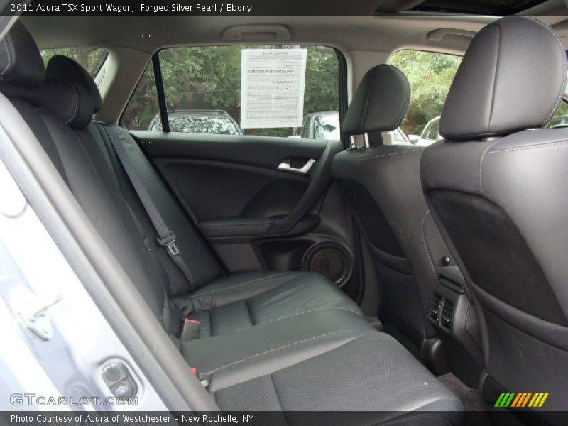  2011 TSX Sport Wagon Ebony Interior