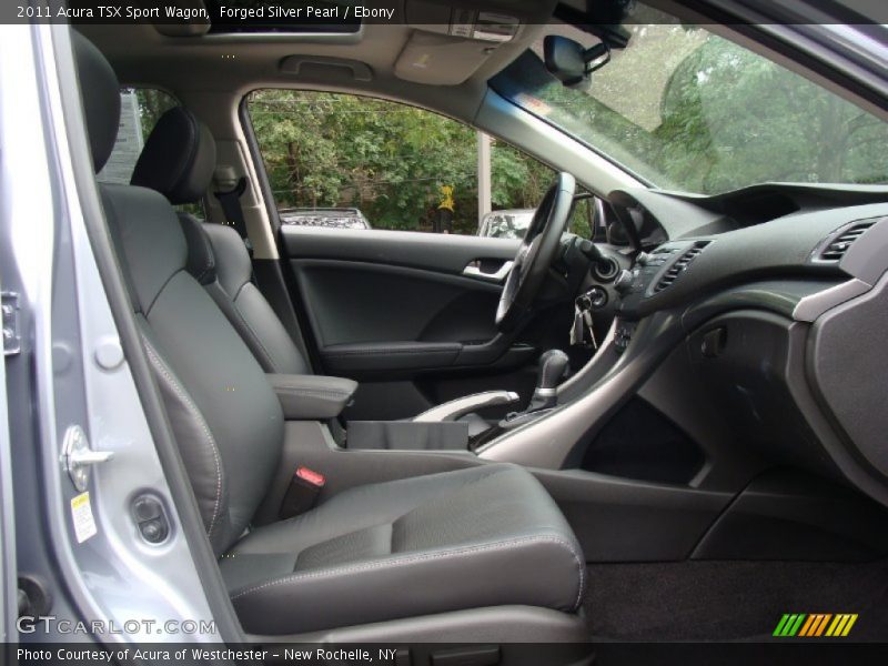  2011 TSX Sport Wagon Ebony Interior