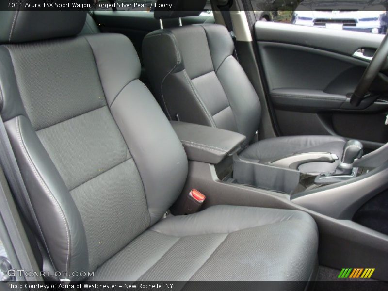  2011 TSX Sport Wagon Ebony Interior