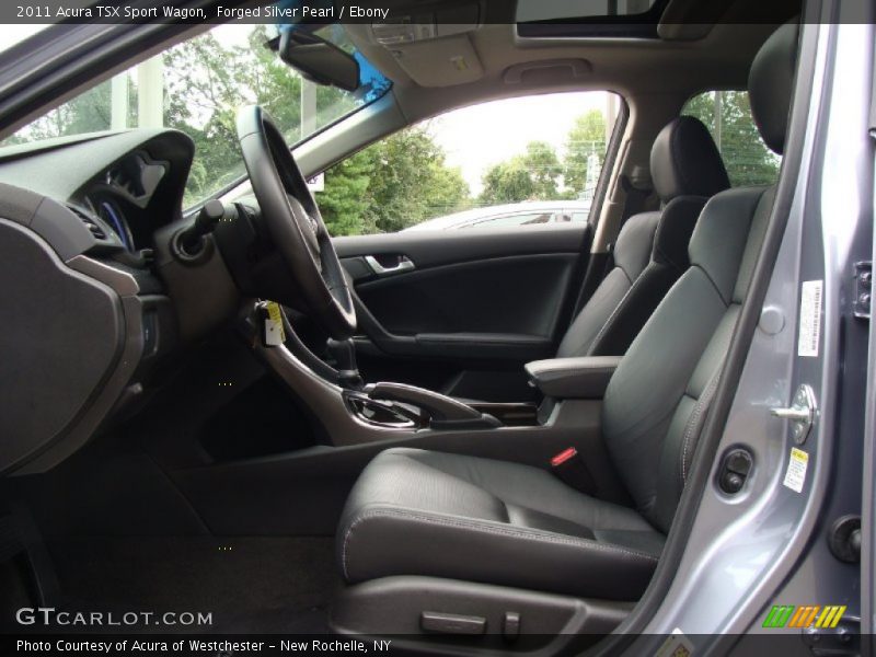  2011 TSX Sport Wagon Ebony Interior