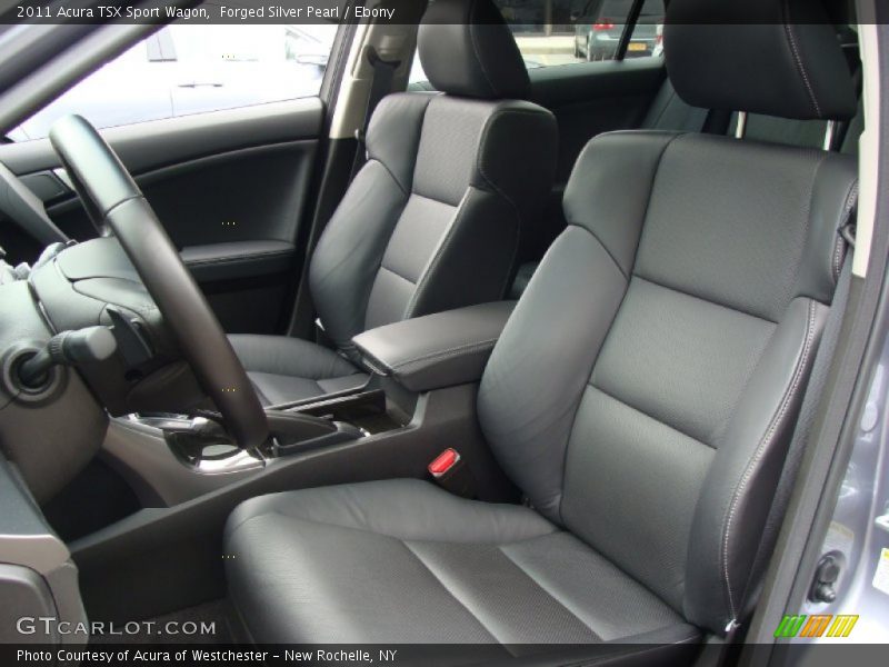  2011 TSX Sport Wagon Ebony Interior