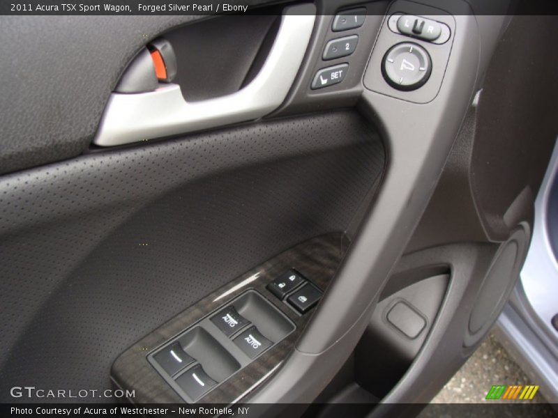 Forged Silver Pearl / Ebony 2011 Acura TSX Sport Wagon