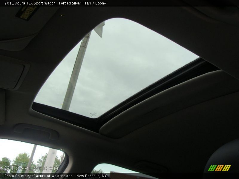Sunroof of 2011 TSX Sport Wagon