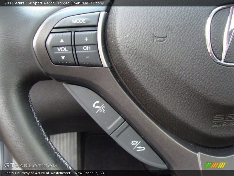 Controls of 2011 TSX Sport Wagon