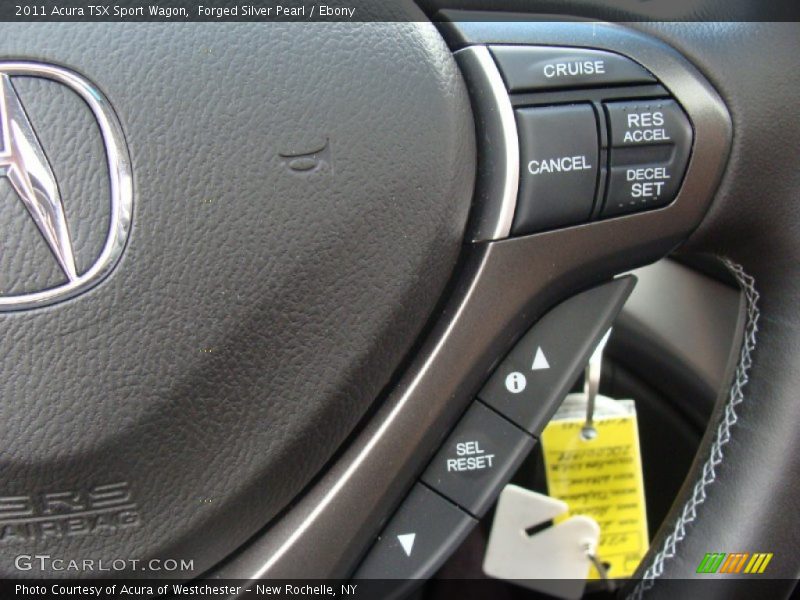 Controls of 2011 TSX Sport Wagon