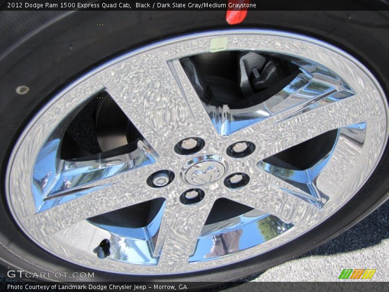 Black / Dark Slate Gray/Medium Graystone 2012 Dodge Ram 1500 Express Quad Cab