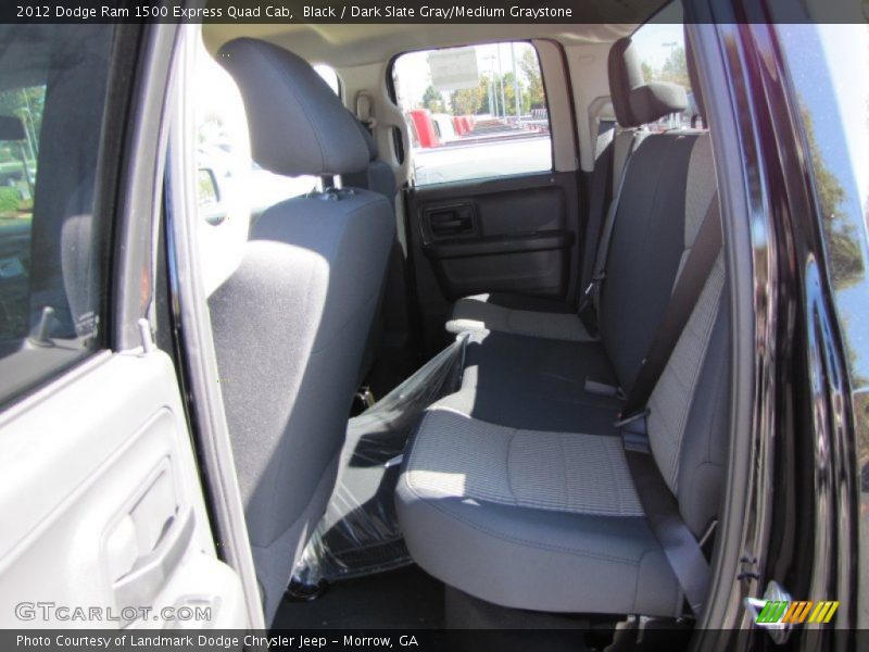 Black / Dark Slate Gray/Medium Graystone 2012 Dodge Ram 1500 Express Quad Cab